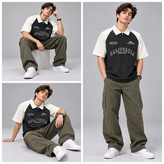 BE18 Imported Fabric Polo - BE18 men's polo