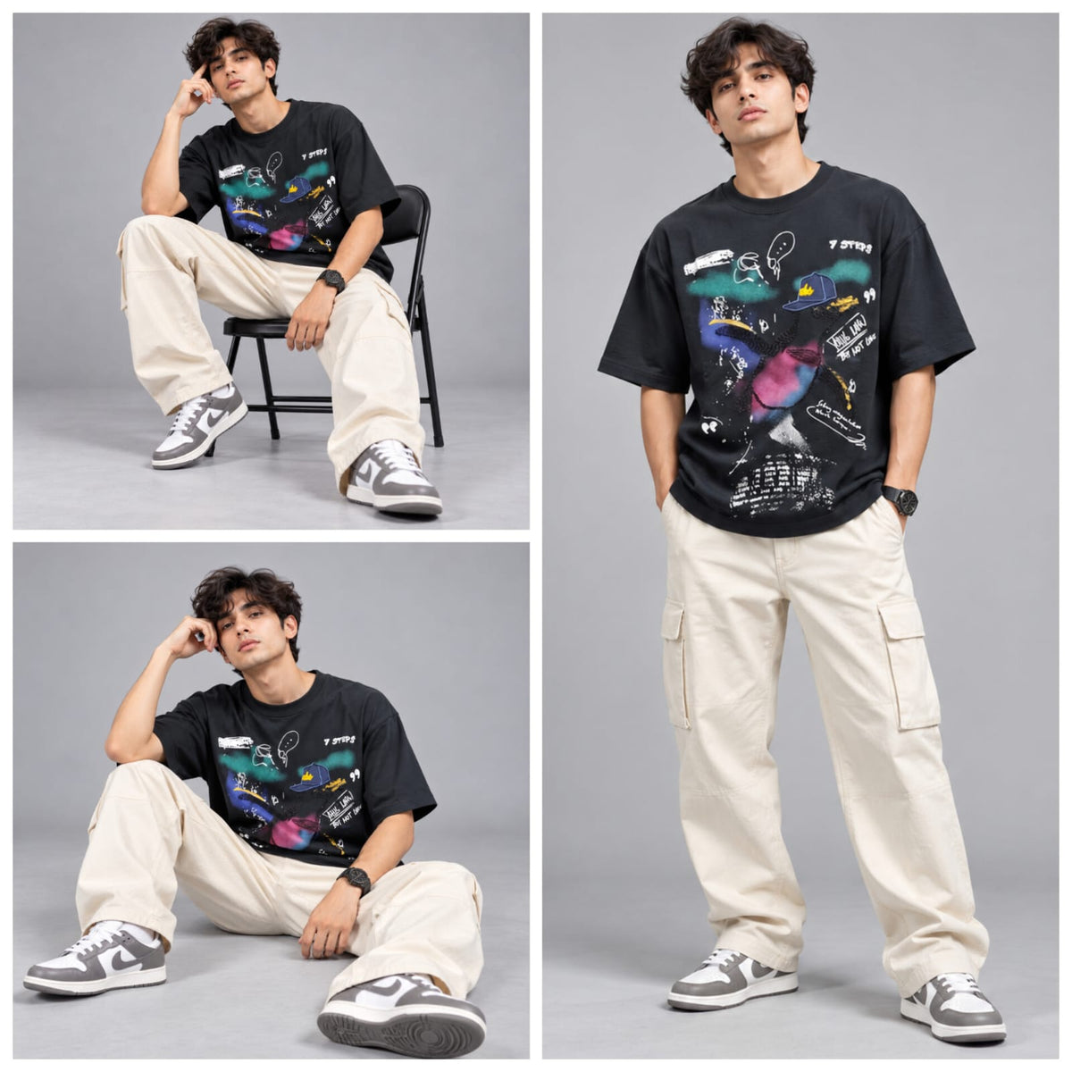 Round neck Regular fit