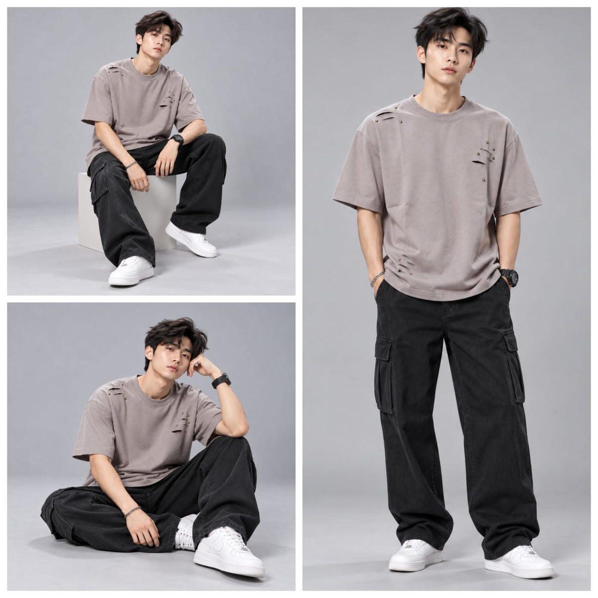 Round neck Regular fit