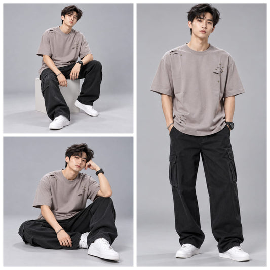 Round neck Regular fit