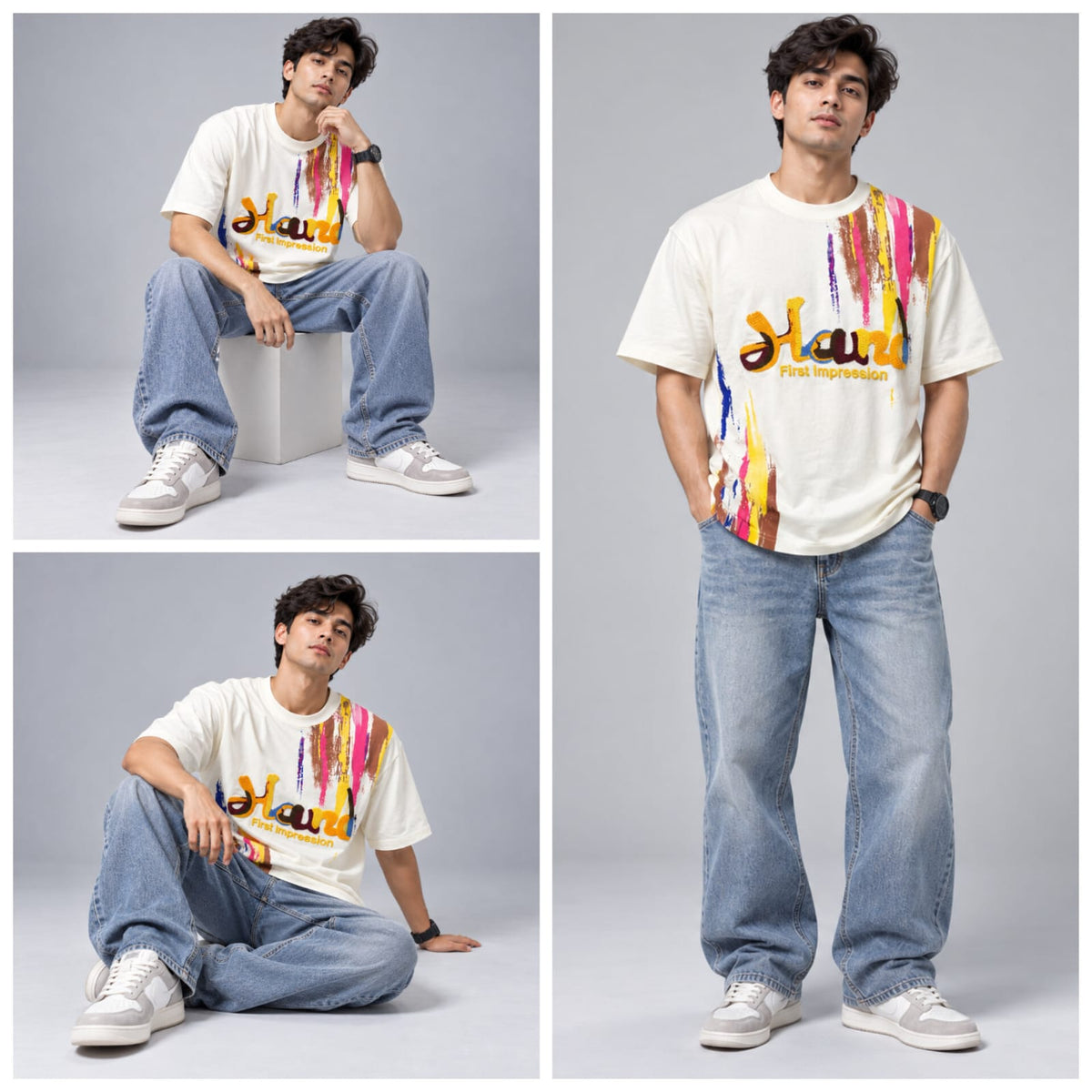 Round neck Regular fit