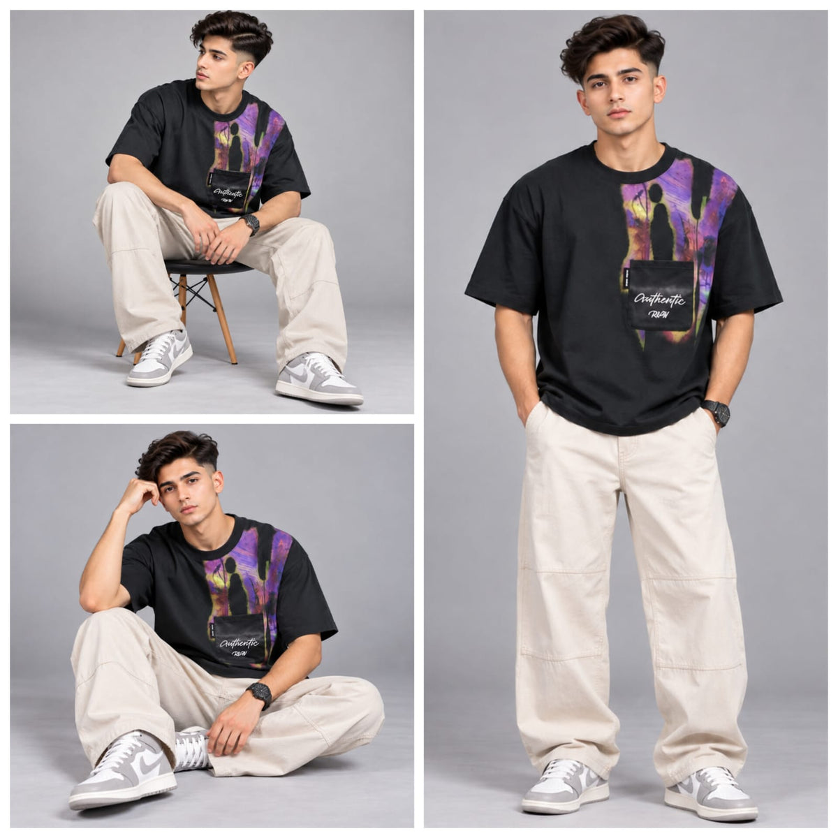 Round neck Regular fit