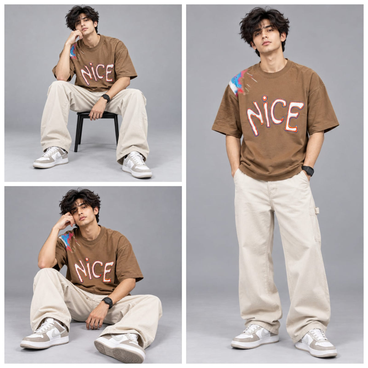 Round neck Regular fit