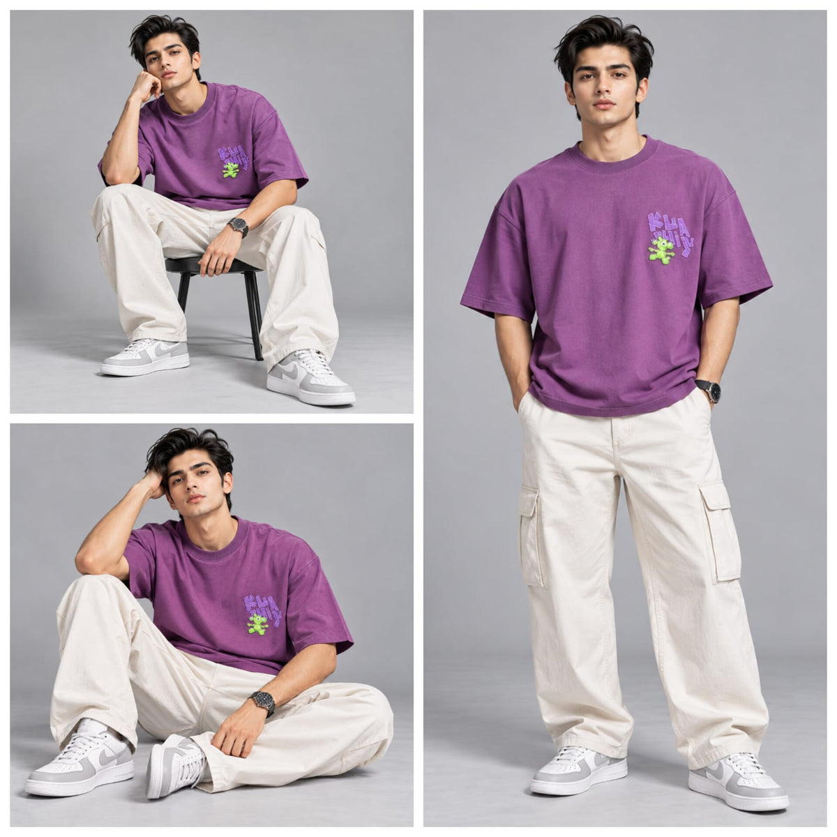 Round neck Regular fit