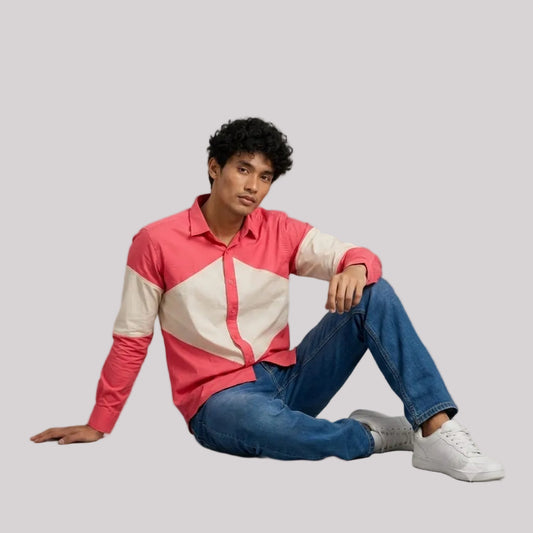 Korean patch shirt