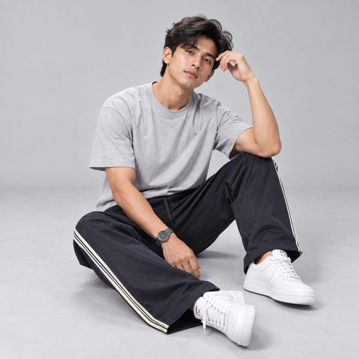 Stripes Baggy Lower - BE18 men's lower