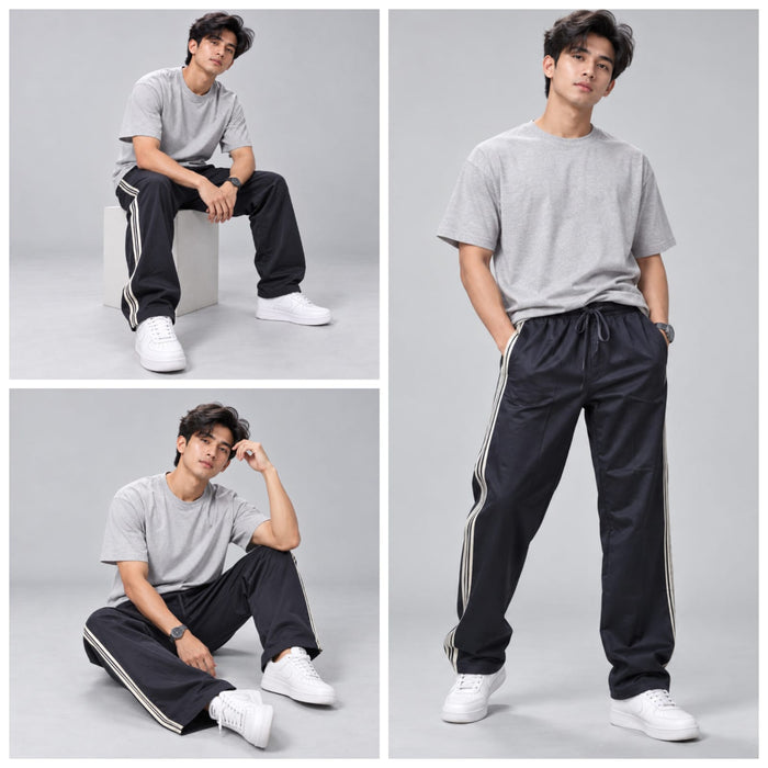 Stripes Baggy Lower - BE18 men's lower