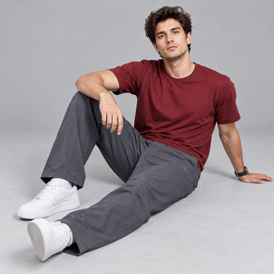 Cotton baggy lower
