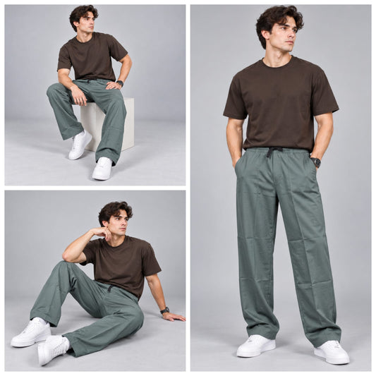 Cotton baggy lower