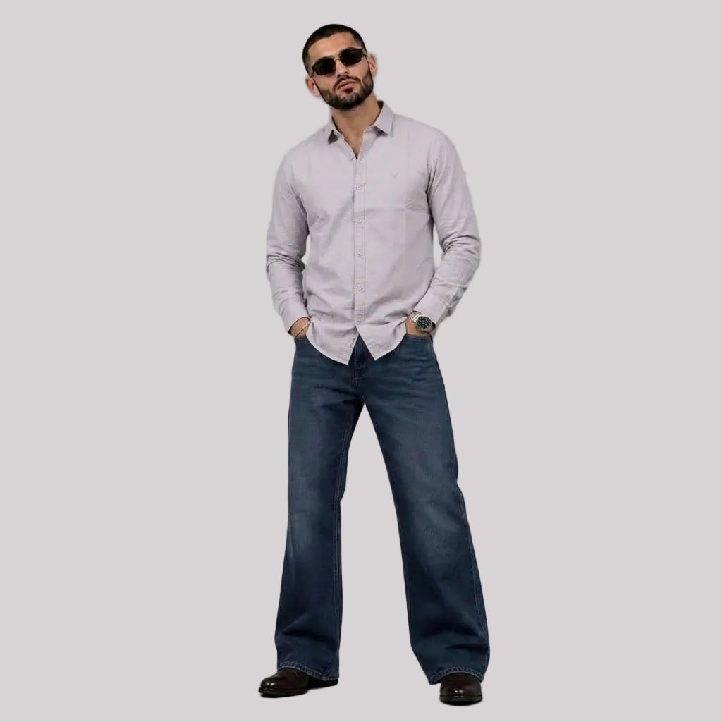 Cotton oxford shirt