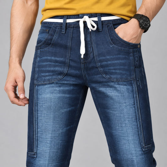 regular fit designer jeans