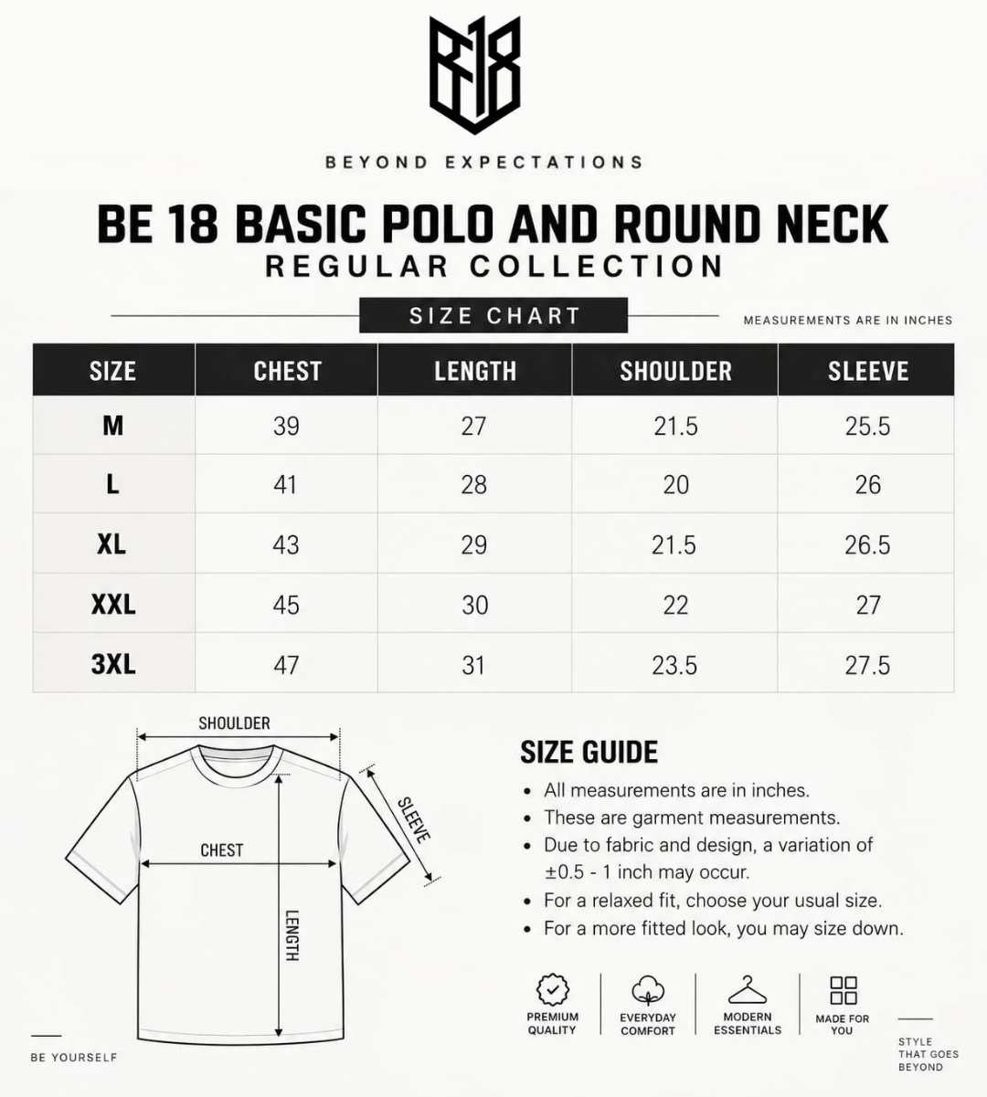 Size Guide