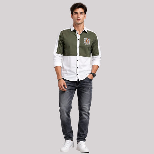 Multi colour regular fit shirt