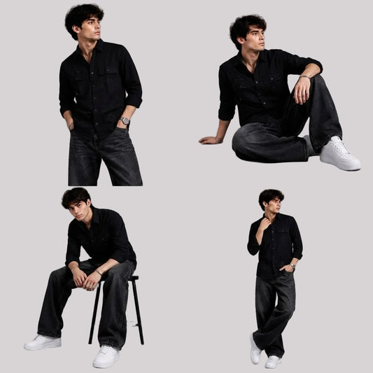RFD Black Cargo shirt